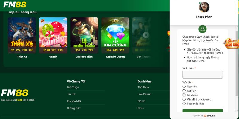 Cách Nhận Hỗ Trợ Từ Nhà Cái Chỉ Với Vài Bước Đơn Giản Từ FM88 1 Cách Nhận Hỗ Trợ Từ Nhà Cái Chỉ Với Vài Bước Đơn Giản Từ FM88