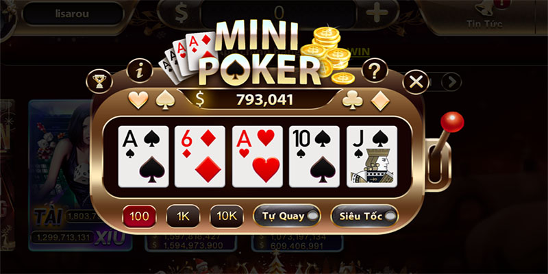 Mini Poker FM88 - Game Poker Ăn Tiền Dễ Thắng Nhất FM88 4 Điểm danh các ưu điểm vượt bậc