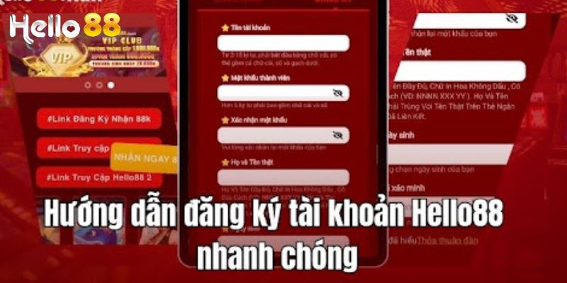 Đăng Ký Hello88 – Tạo Tài Khoản Nhanh Chóng Chỉ Trong 1 Phút 4 Chính sách khuyến mãi đặc biệt dành cho người chơi mới